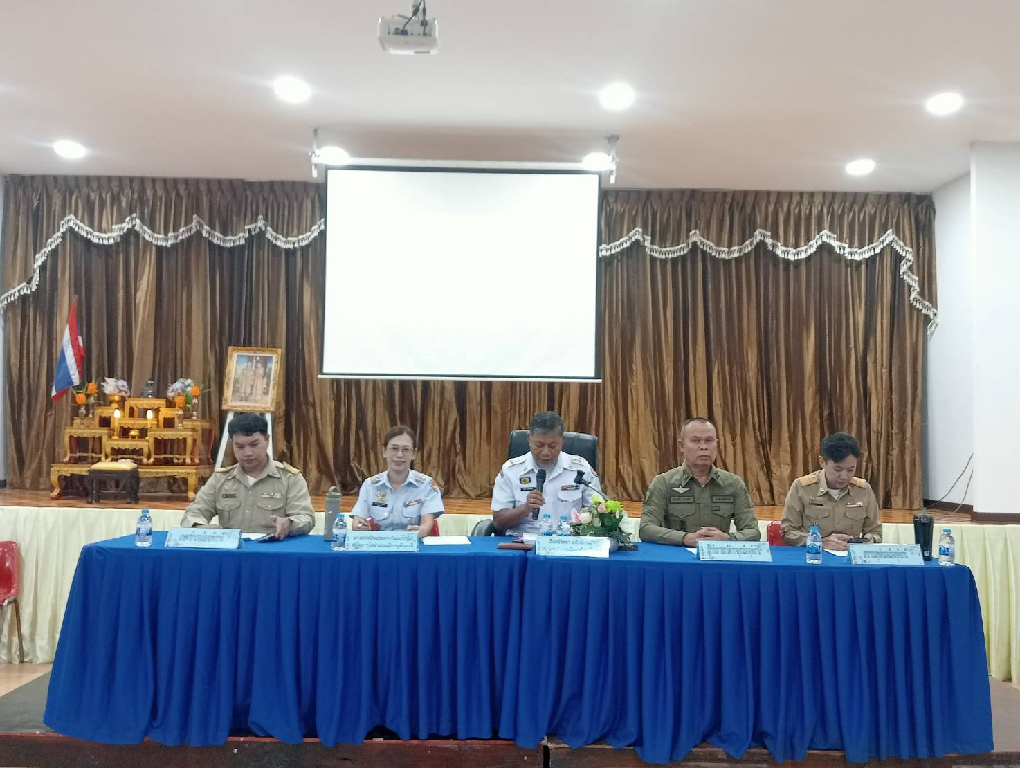 ประชุมกำนัน ผู้ใหญ่บ้าน สารวัตรกำนัน เเพทย์ประจำตำบล เเละผู้ช่วยผู้ใหญ่บ้าน ประจำเดือนกันยายน 2569