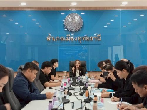 โครงการประชุมส่งเสริมการบูรณาการกลไกการขับเคลื่อนการขจัดความยากจนระดับอำเภอ