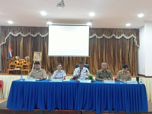 ประชุมกำนัน ผู้ใหญ่บ้าน สารวัตรกำนัน เเพทย์ประจำตำบล เเละผู้ช่วยผู้ใหญ่บ้าน ประจำเดือนกันยายน 2569